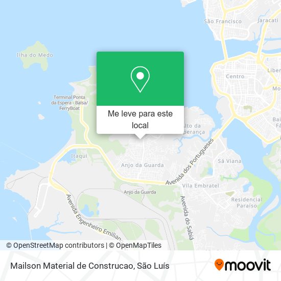 Mailson Material de Construcao mapa