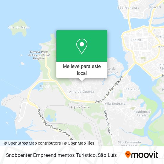 Snobcenter Empreendimentos Turistico mapa