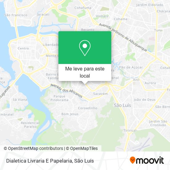 Dialetica Livraria E Papelaria mapa