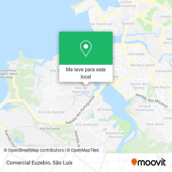 Comercial Euzebio mapa