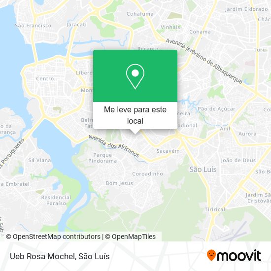 Ueb Rosa Mochel mapa