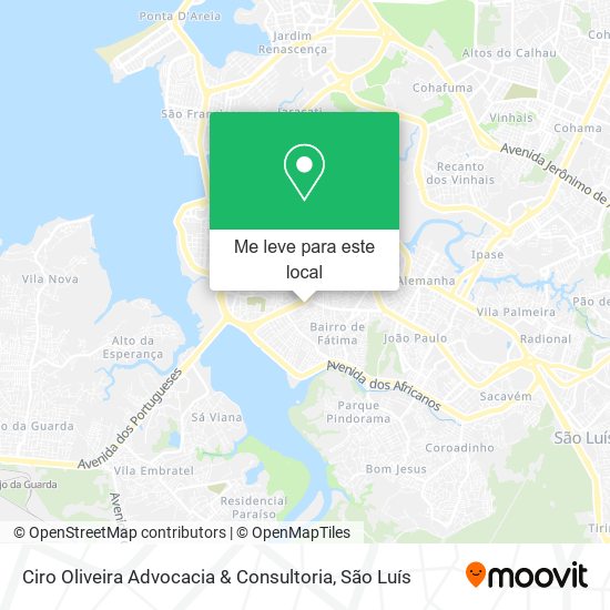 Ciro Oliveira Advocacia & Consultoria mapa