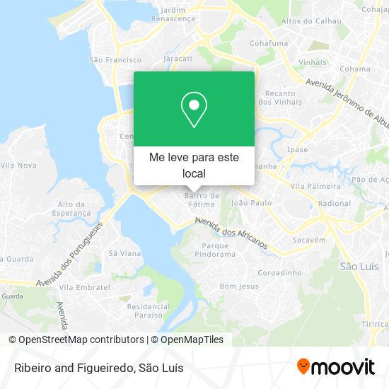 Ribeiro and Figueiredo mapa