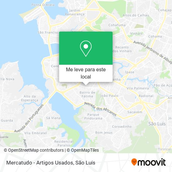 Mercatudo - Artigos Usados mapa