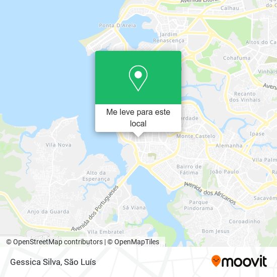 Gessica Silva mapa