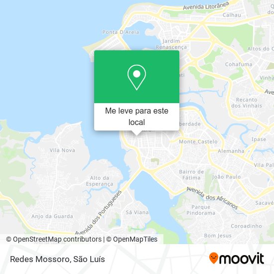 Redes Mossoro mapa