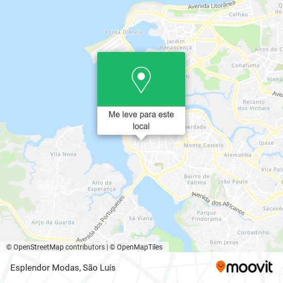 Esplendor Modas mapa