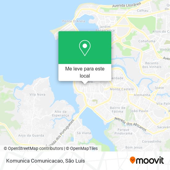 Komunica Comunicacao mapa