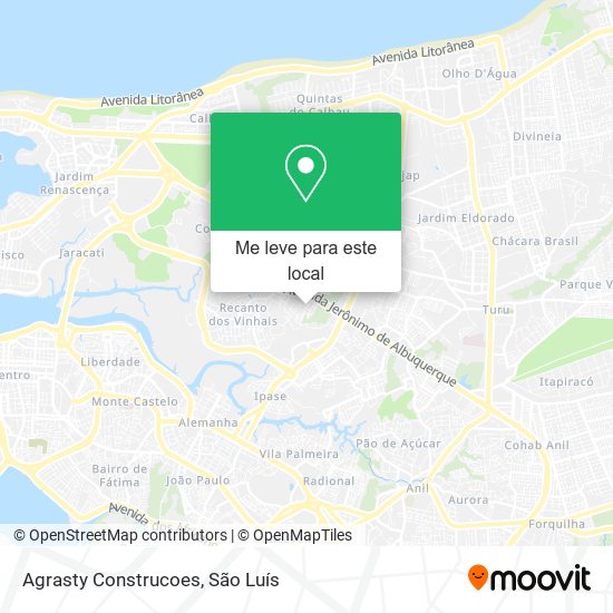 Agrasty Construcoes mapa