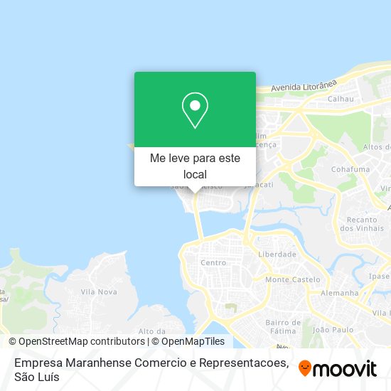 Empresa Maranhense Comercio e Representacoes mapa