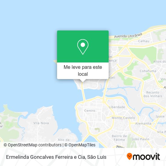 Ermelinda Goncalves Ferreira e Cia mapa