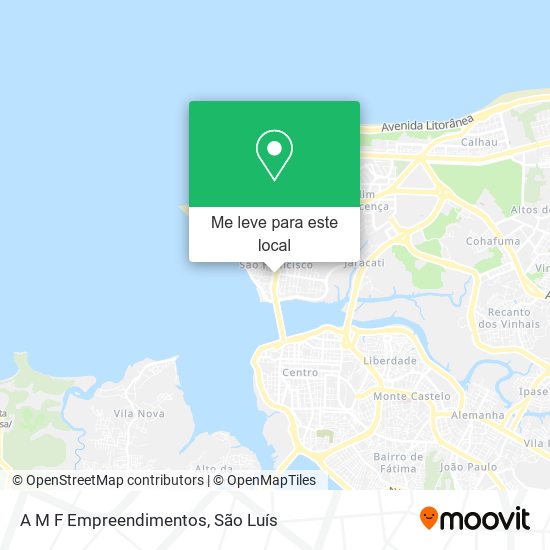A M F Empreendimentos mapa