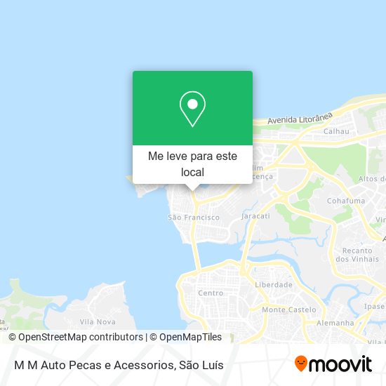 M M Auto Pecas e Acessorios mapa