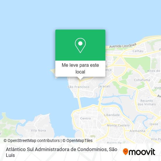 Atlântico Sul Administradora de Condomínios mapa