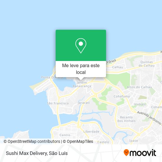 Sushi Max Delivery mapa