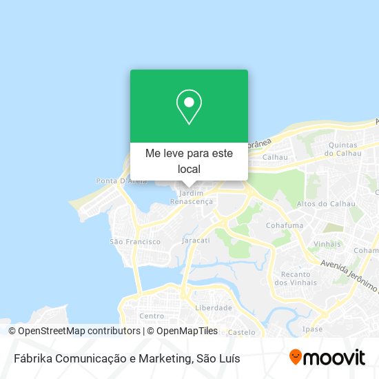 Fábrika Comunicação e Marketing mapa