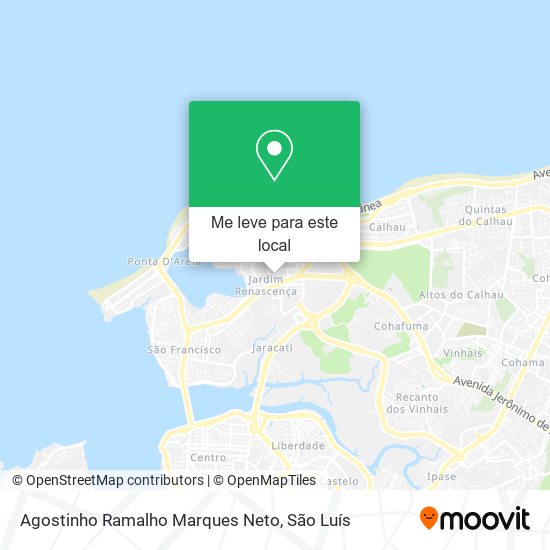 Agostinho Ramalho Marques Neto mapa