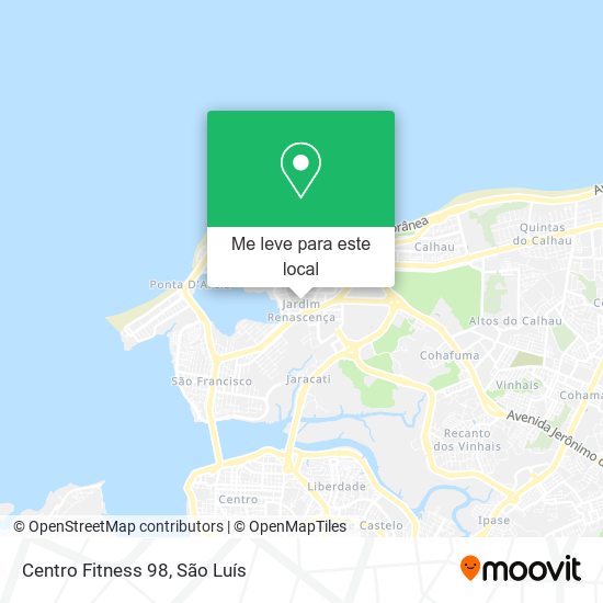Centro Fitness 98 mapa