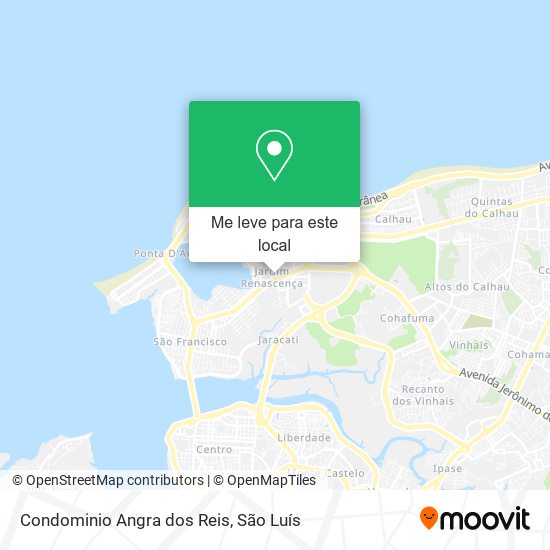Condominio Angra dos Reis mapa