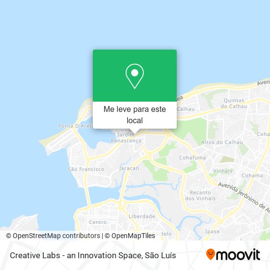 Creative Labs - an Innovation Space mapa