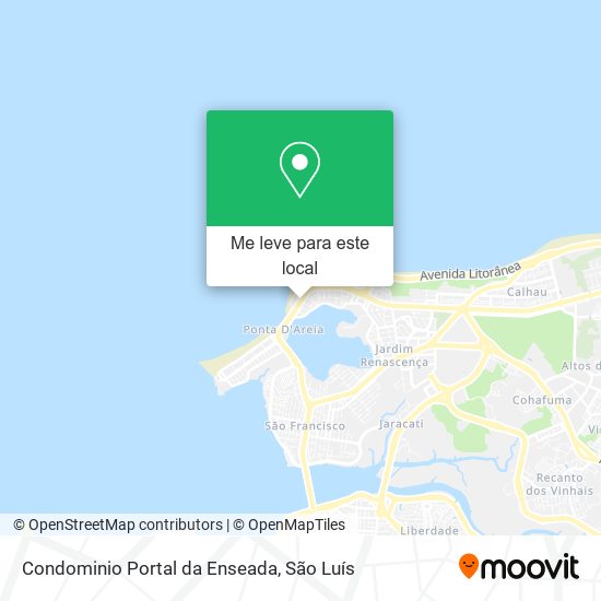 Condominio Portal da Enseada mapa