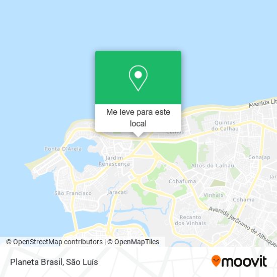 Planeta Brasil mapa