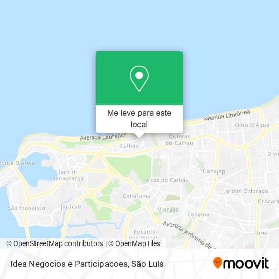 Idea Negocios e Participacoes mapa