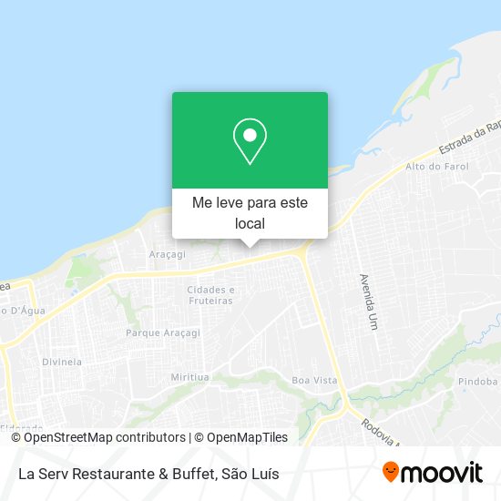 La Serv Restaurante & Buffet mapa