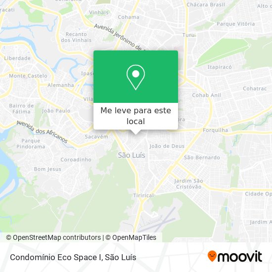 Condomínio Eco Space I mapa