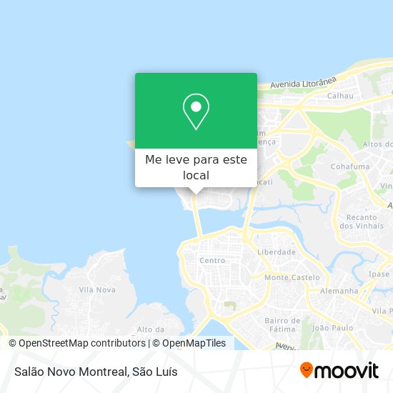 Salão Novo Montreal mapa