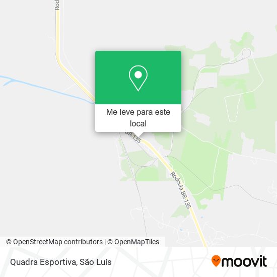 Quadra Esportiva mapa