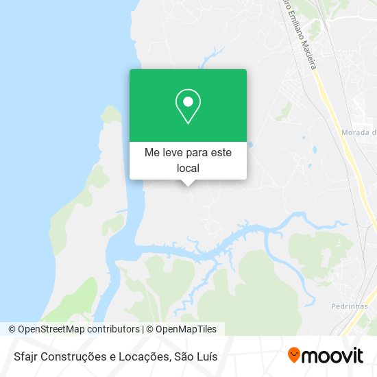 Sfajr Construções e Locações mapa