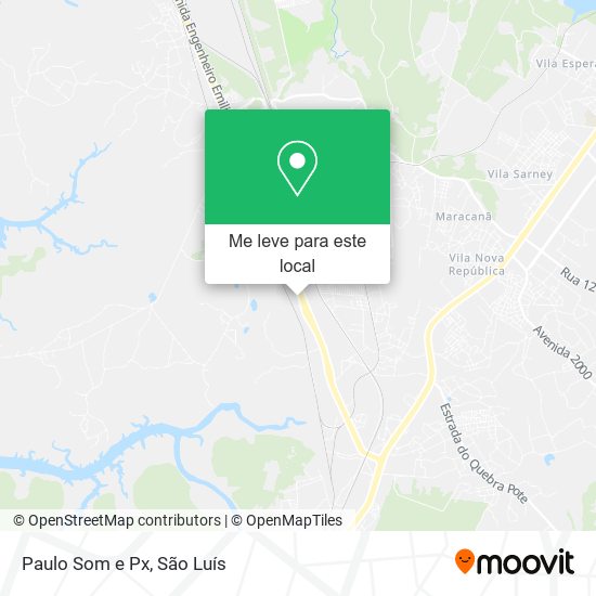 Paulo Som e Px mapa