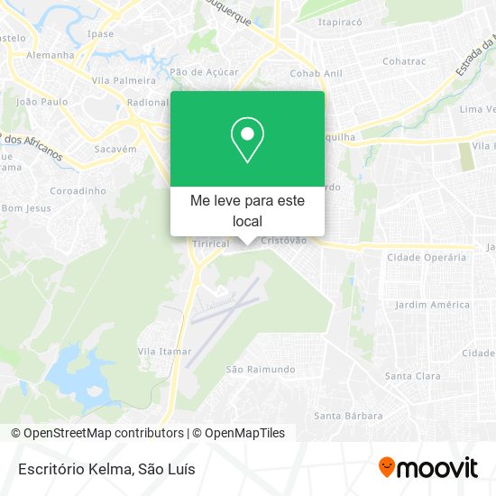 Escritório Kelma mapa