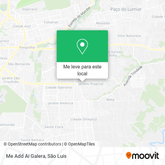 Me Add Aí Galera mapa