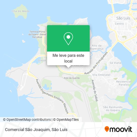 Comercial São Joaquim mapa