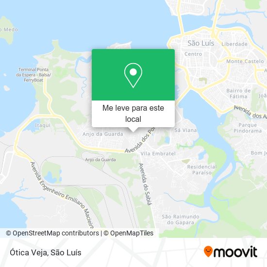 Ótica Veja mapa