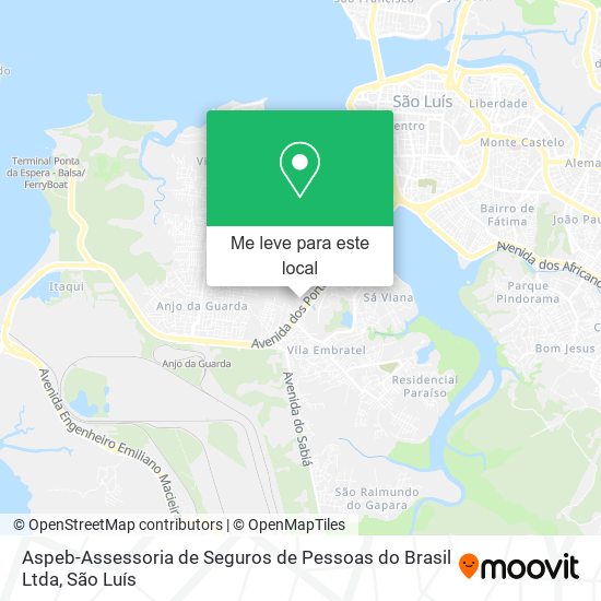 Aspeb-Assessoria de Seguros de Pessoas do Brasil Ltda mapa