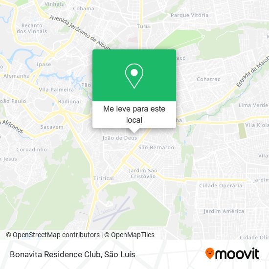 Bonavita Residence Club mapa