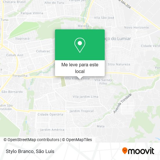 Stylo Branco mapa