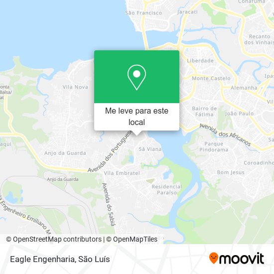 Eagle Engenharia mapa