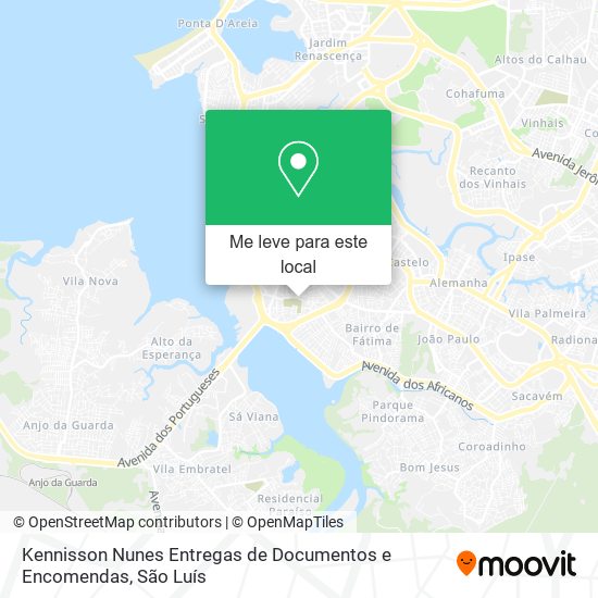 Kennisson Nunes Entregas de Documentos e Encomendas mapa