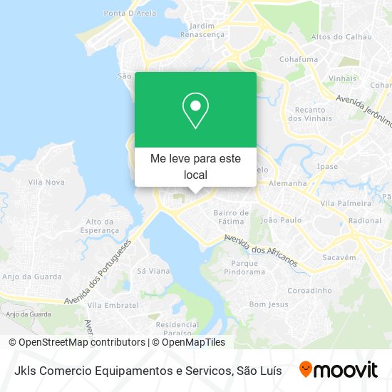 Jkls Comercio Equipamentos e Servicos mapa