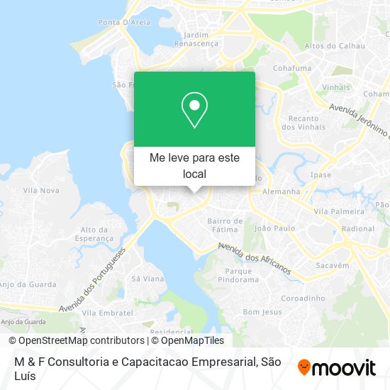 M & F Consultoria e Capacitacao Empresarial mapa