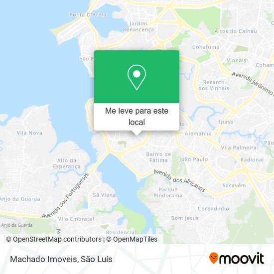 Machado Imoveis mapa