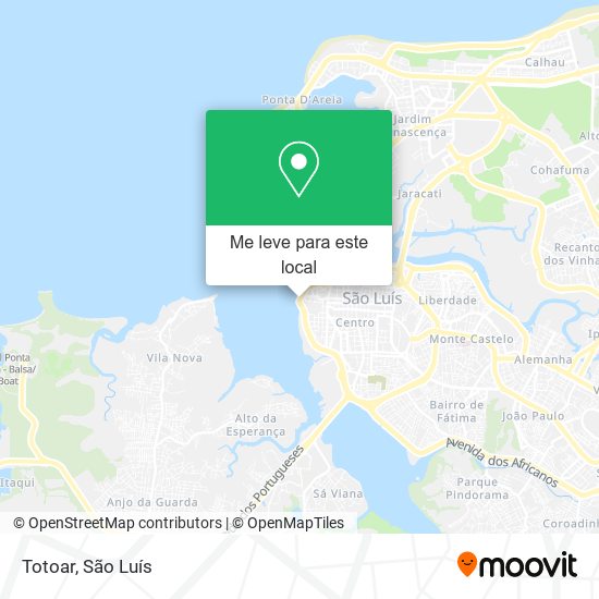 Totoar mapa