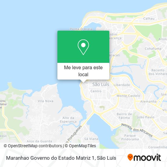 Maranhao Governo do Estado Matriz 1 mapa