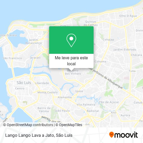 Lango Lango Lava a Jato mapa