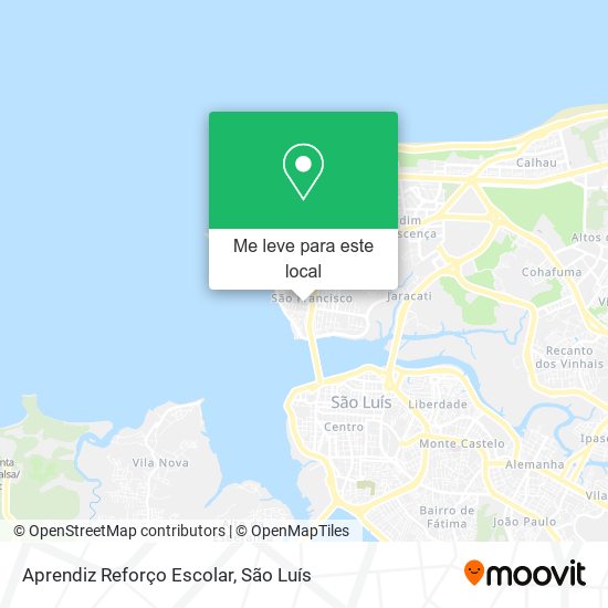 Aprendiz Reforço Escolar mapa