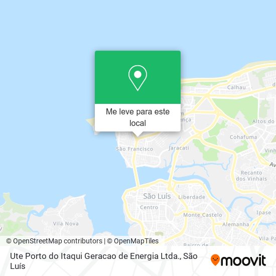 Ute Porto do Itaqui Geracao de Energia Ltda. mapa